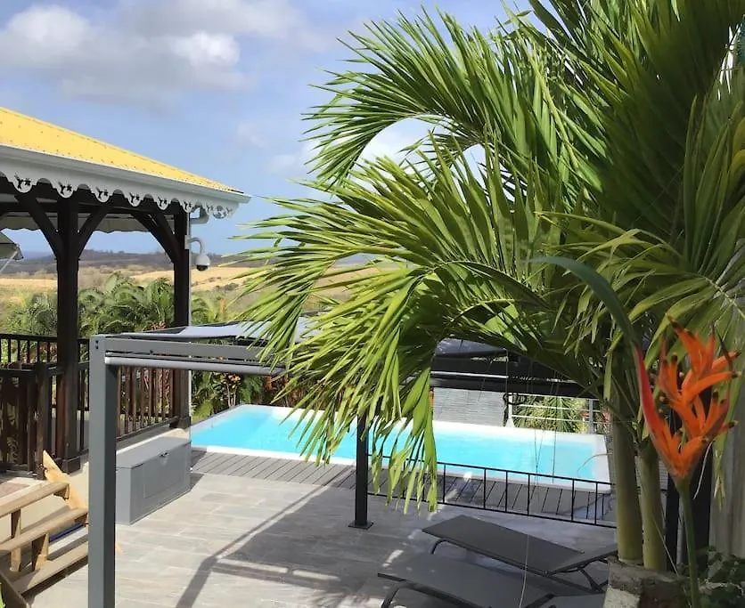 Villa Ti Zandoli Avec Piscine Et Tres Belle Vue Sainte-Luce Martinique