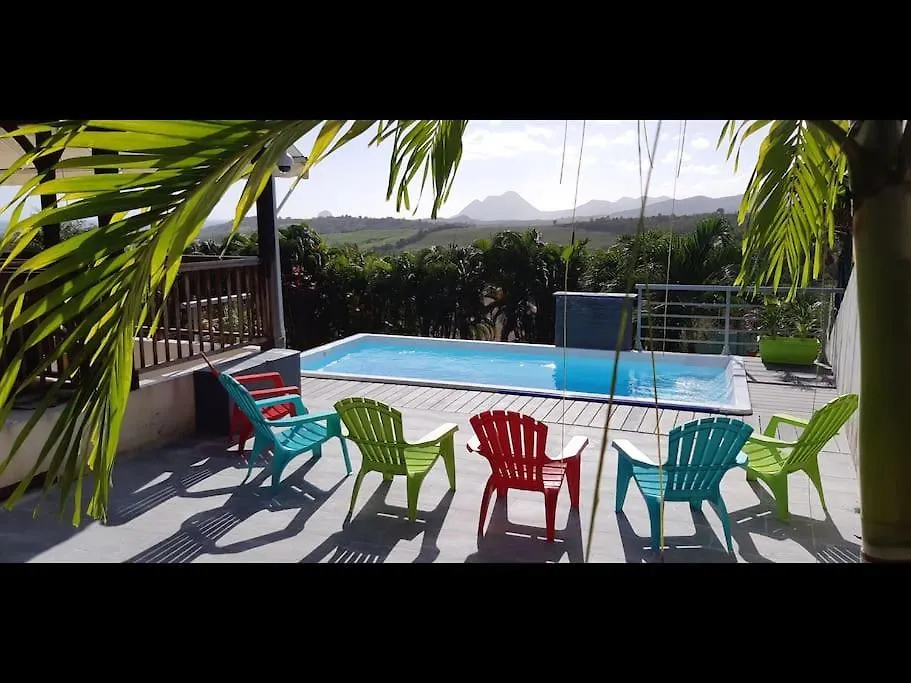 Villa Ti Zandoli Avec Piscine Et Tres Belle Vue Sainte-Luce 0*,  Martinique